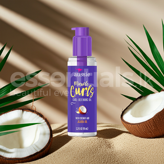 Aussie Miracle Curls Curl-defining Oil Hair Treatment 95ml