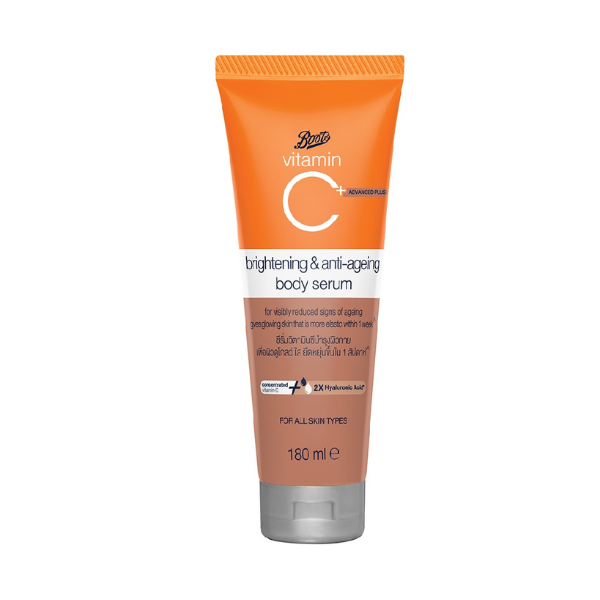 Buy Boots Vitamin C Advanced Plus Brightening & AntiAgeing Body Serum