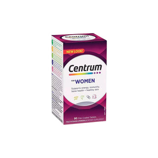 Centrum Women Daily Multivitamin Mineral Supplement 90 Tablets