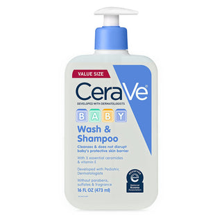 Cerave Baby Wash & Shampoo 473ml