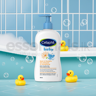 Cetaphil Baby Wash & Shampoo For Sensitive Skin 400ml