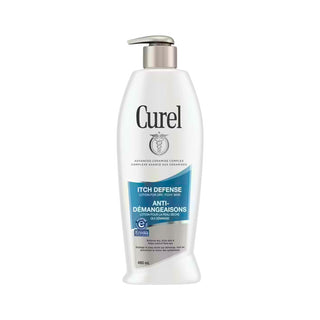 Curel Itch Defense Calming Lotion Moisturizer for Dry, Itchy, Eczema-Prone Skin 480ml