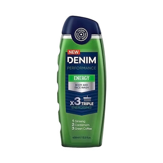 Denim Energy Body & Face Wash 400ml