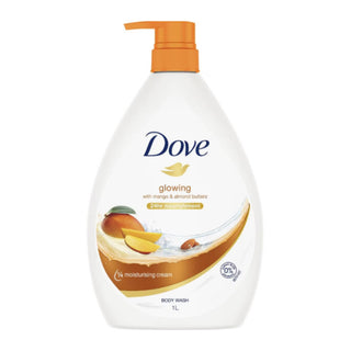 Dove Glowing With Mango & Almond Butters 24H Nourishment Body Wash 1l