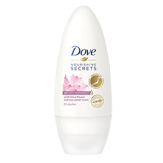 Dove Lotus Flower & Rice Water 48h Anti-Perspirant Roll On 50ml