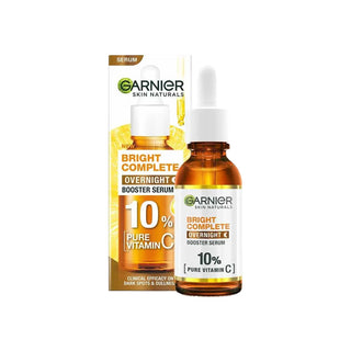 Garnier Bright Complete Overnight Booster Serum 10% Vitamin C 15ml