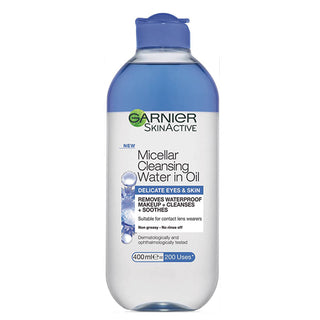 Garnier Micellar Cleansing Water in Oil Delicate Eyes & Skin 400ml