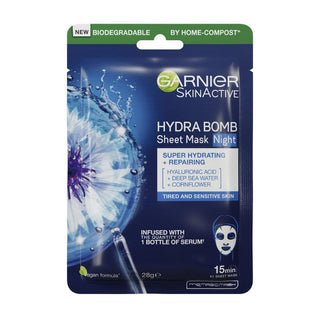 Garnier Skin Active Hydra Bomb Night  Sheet Mask 28g