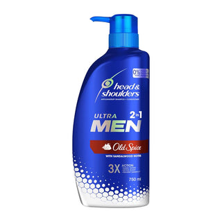 Head & Shoulders 2 In 1 Ultra Men Old Spice  Anti Dandruff Shampoo 750ml