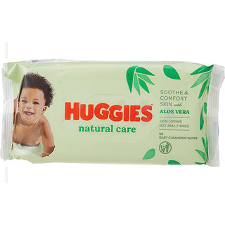 Huggies Baby Wipes Natural Care with Aloe Vera  Wipes 56 Pc