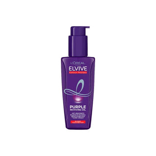 L'Oreal Paris Elvive Colour Protect Anti-Brassiness Purple Hair Oil For Coloured Or Highlighted Hair 100ml