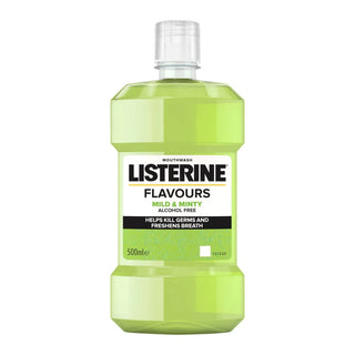 Listerine Flavours Mild & Minty Alcohol Free Mouth Wash 500ml
