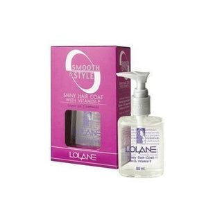 Lolane Smooth & Style Shiny Hair Coat With Vitamin E Serum 85ml