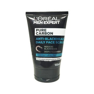 L'Oreal Men Expert Pure Carbon Anti Blackhead Daily Face Scrub 100ml