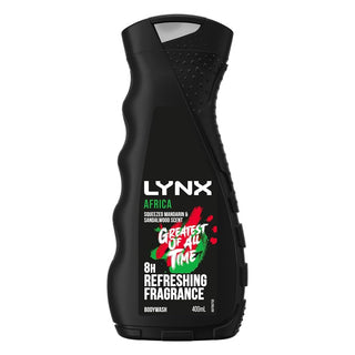 Lynx Africa 8H Refreshing Fragrance Body Wash 400ml