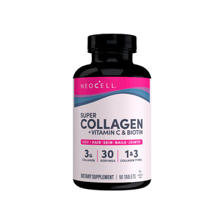 NeoCell Super Collagen Plus Vitamin-C + Biotin – 90 Tablets