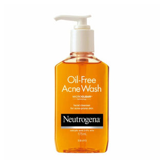 Neutrogena Oil Free Acne Wash Facial Cleanser For Acne Prone Skin 177ml