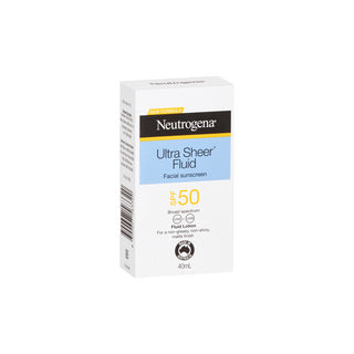 Neutrogena Ultra Sheer Fluid SPF 50 Facial Sunscreen 40ml