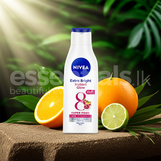 Nivea Extra Bright Insta Glow Body Lotion 190ml