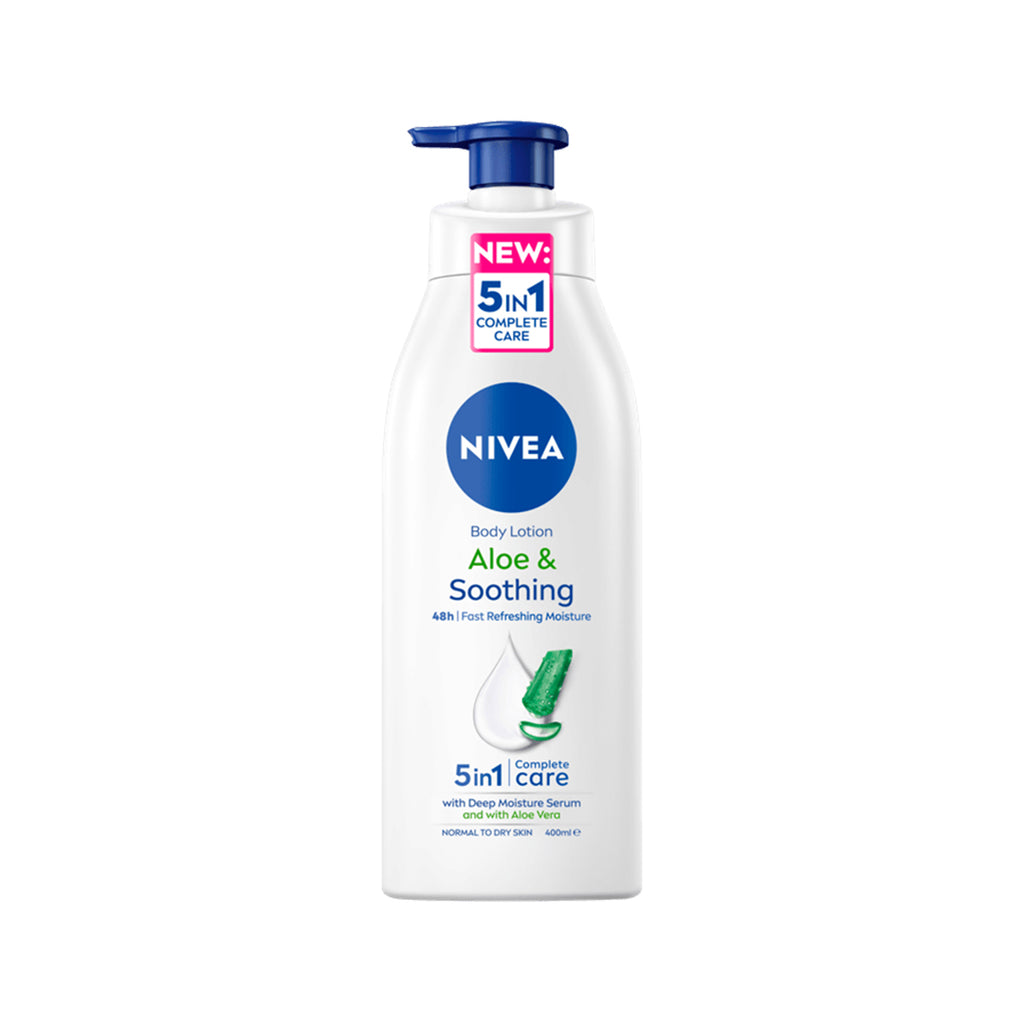 Nivea Aloe & Soothing Hydrating Body Lotion 400ml  Essentials.lk