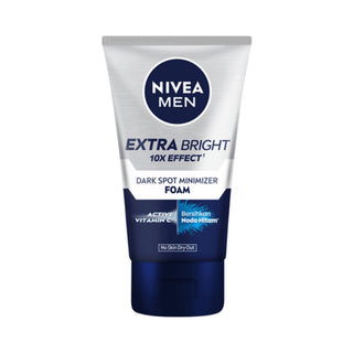 Nivea Men Extra Bright Dark Spot Minimizer Foam Active Vitamin C2 100ml