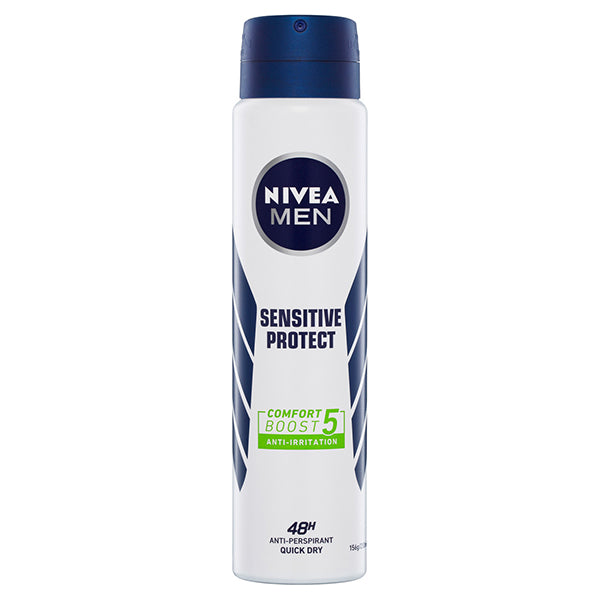 Buy Nivea Men Sensitive Protect AntiPerspirant Aerosol Deodorant 250ml