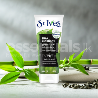 St. Ives Blackhead Clearing Face Scrub Green Tea 170g