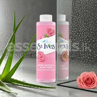 St. Ives Exfoliating Body Wash Rose Water & Aloe Vera 650ml