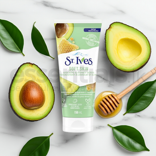 St. Ives Soft Skin Avacado & Honey Scrub 170g