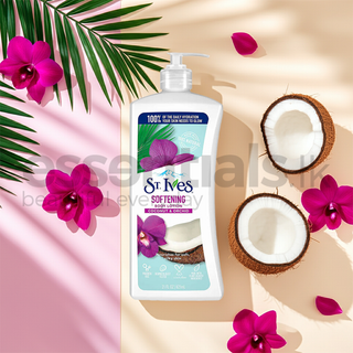 St. Ives Soft and Silky Coconut and Orchid Body Lotion 621ml