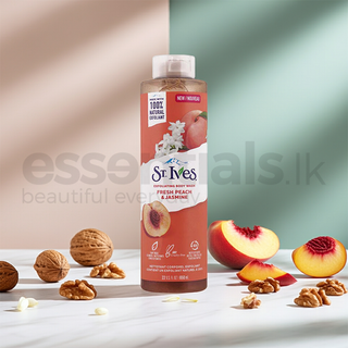 St.Ives Exfoliating Fresh Peach & Jasmine Body Wash 650ml