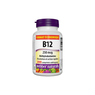 Vitamin B12 Methylcobalamin 500 mcg 200 Sublingual Tablets