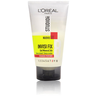 L'oreal Paris Line Studio Extra Strength Invisi Hold Minerals Styling Hair Gel 150ml