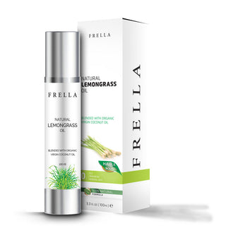 Frella Natural Lemongrass & Virgin Coconut Hair & Body Oil 100Ml