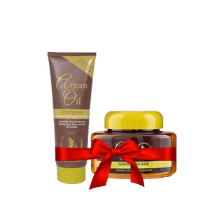 Argan Oil Shampoo & Hair Mask Gift Bundle