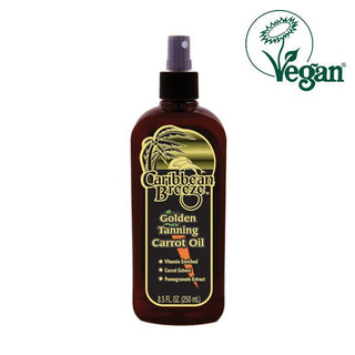 Caribbean Breeze Golden Tanning Carrot Oil 250ml