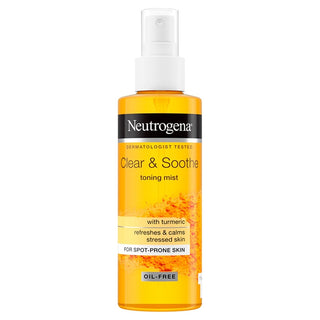 Neutrogena Clear & Soothe Toning Mist with Turmeric 125ml