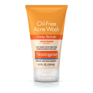 Neutrogena Oil-Free Acne Wash Daily Scrub 124ml