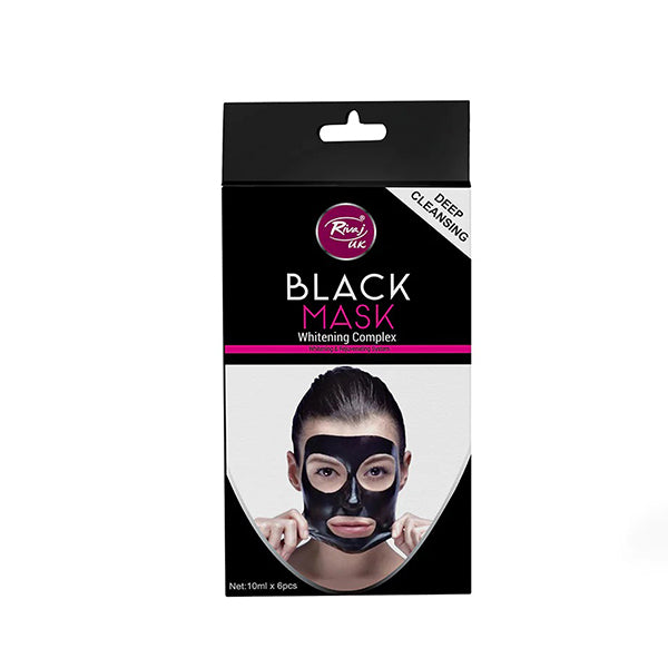 Buy Rivaj uk Deep Cleansing Black Mask Whitening Complex 6pcs In Sri