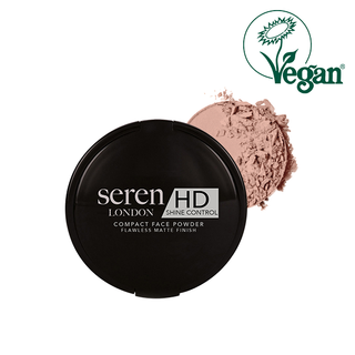 Seren London Vegan HD Shine Control Compact Face Powder - 040 Medium/Deep in Sri Lanka