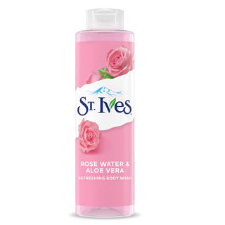 St. Ives Exfoliating Body Wash Rose Water & Aloe Vera 650ml