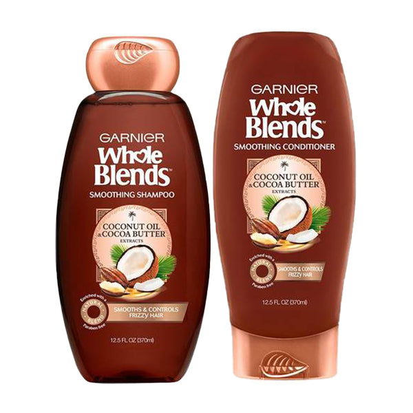 Buy Garnier Whole Blends Smoothing Shampoo & Conditioner with Coconut