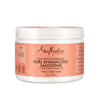 Shea Moisture Curl Defining Cream Curl Enhancing Smoothie Coconut and Hibiscus