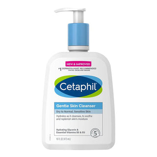 Cetaphil Gentle Skin Cleanser For Dry to Normal , Sensitive Skin 473ml