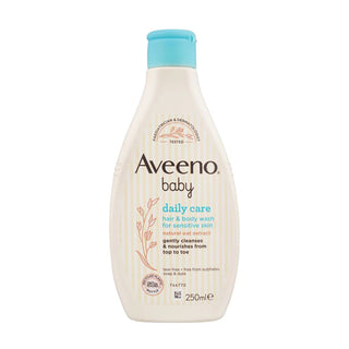 Aveeno Baby Daily Care Hair & Body Wash For Sensitive Skin 250ml