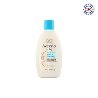 Aveeno Baby Daily Moisture Wash & Shampoo 236ml