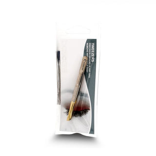 Basicare Tweezers With Gold Blade 1004