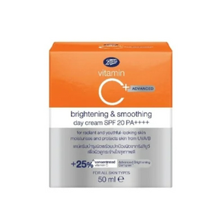 Boots Vitamin C Advanced Brightening & Smoothing Day Cream Spf 20 Pa++++ 50ml