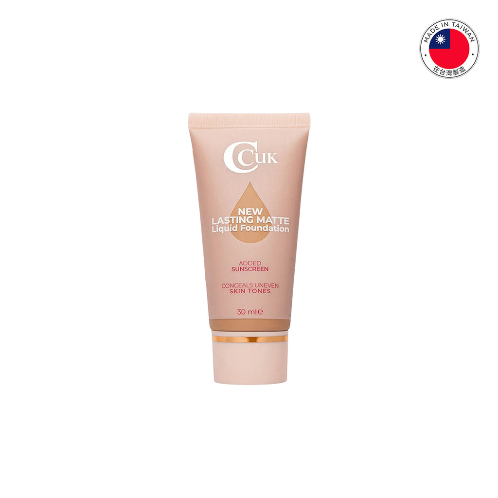 CCUK Lasting Matte Liquid Foundation Amber 30ml – Essentials.lk