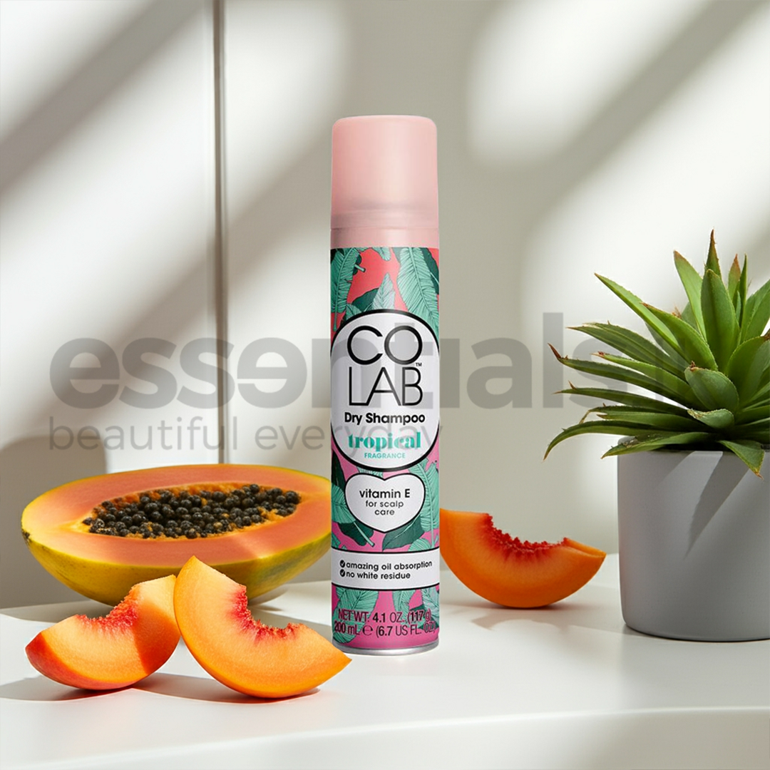 COLAB Dry Shampoo + Tropical Fragrance 200ml – Essentials.lk